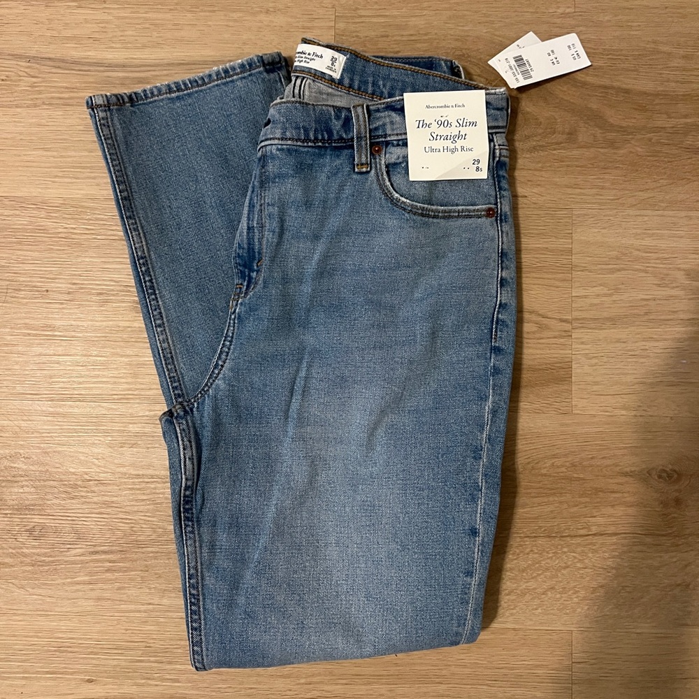 A&F Straight Leg Jeans